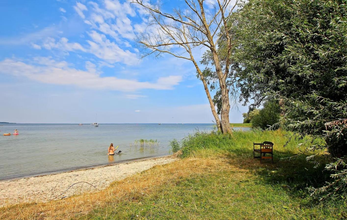 Ferienhaus Rechlin See Bagian luar foto