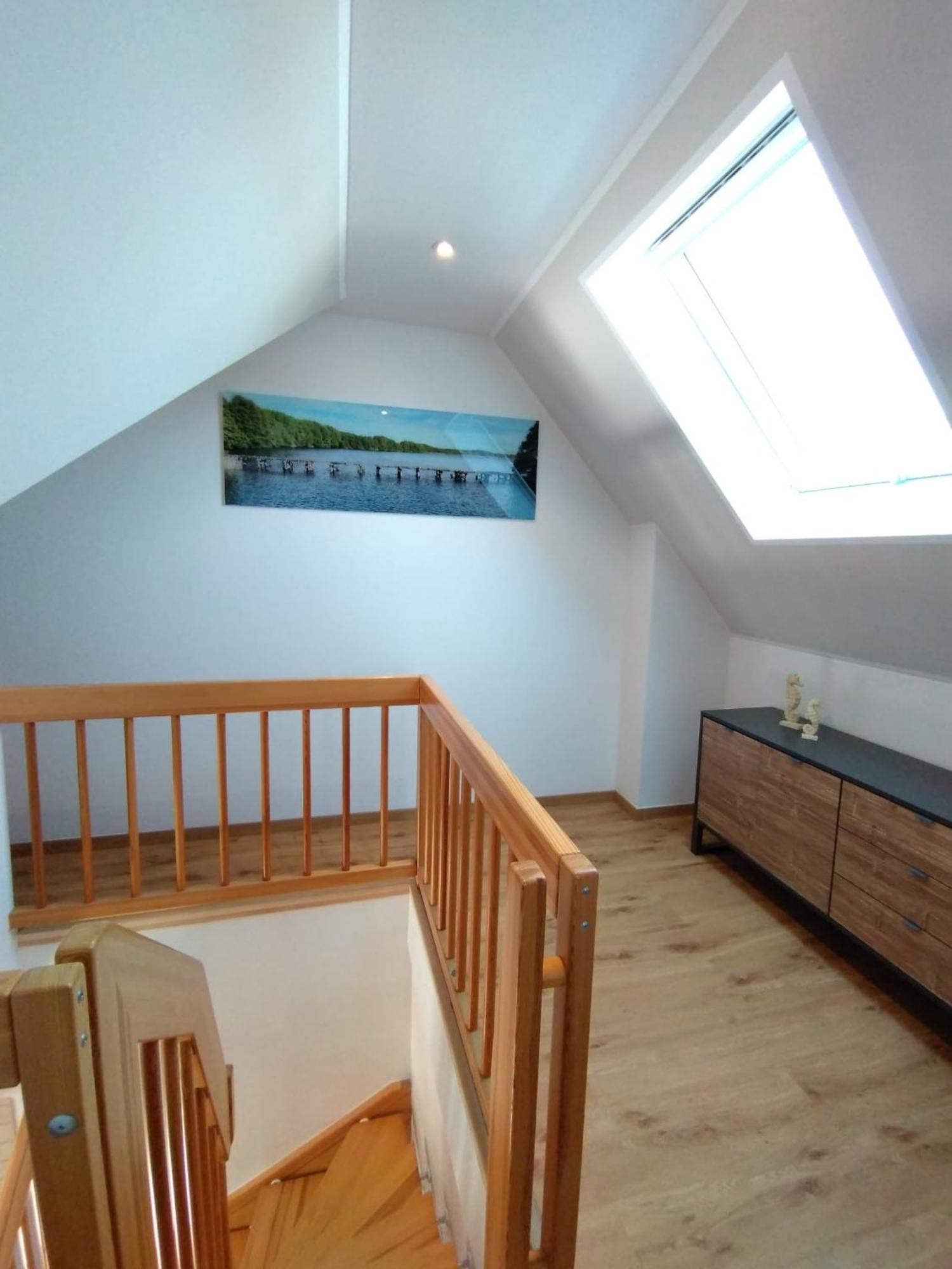 Ferienhaus Rechlin See Bagian luar foto